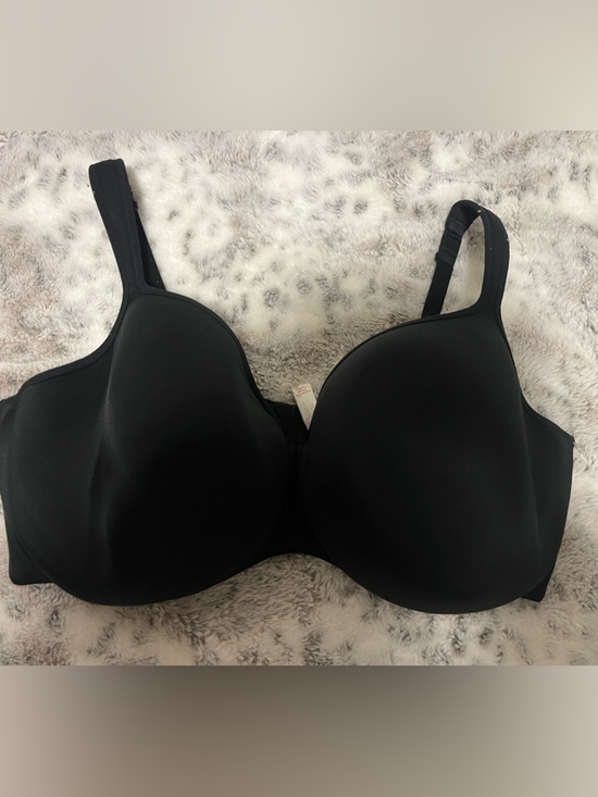Cacique Other - Cacique Lightly Lined Balconette Black Bra-44G